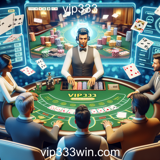 Experiência Imersiva: Cassino Ao Vivo no Vip333